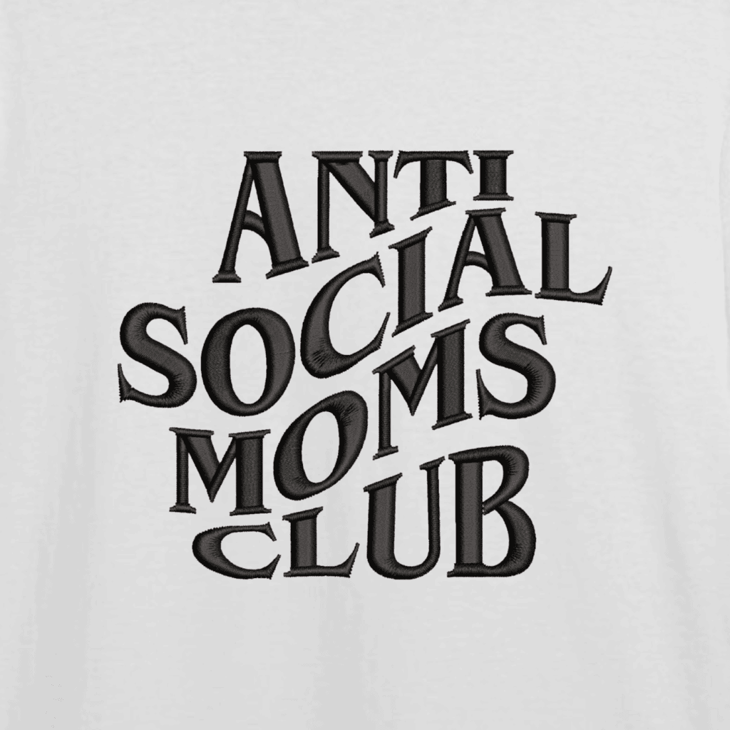Tricou "Anti Social Moms Club"