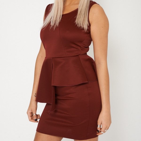 Rochie Burgundy - Flamour.ro
